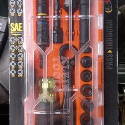 Klein Tools Knect Impact Pass Through And Flip Socket Set