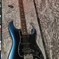 Pristine Fender American Professional II Stratocaster Dar Night HSS Rosewood Electric Guitar