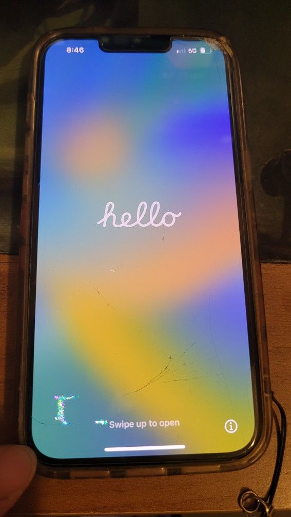 Fully Working Front/back(cracked) IPhone 13 Pro 128Gb Unlocked