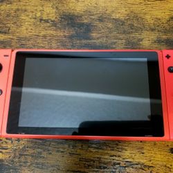 Nintendo Switch Fully Red Mario Edition 