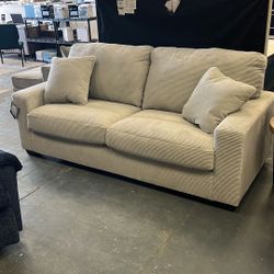Last One Discount! New Sofa with Throw Pillows