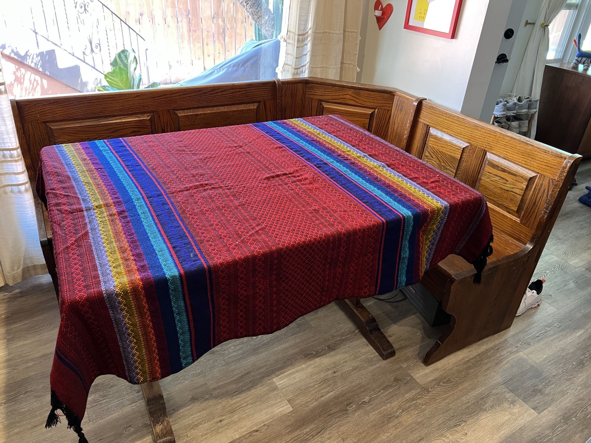 Breakfast Bench Nook and Table