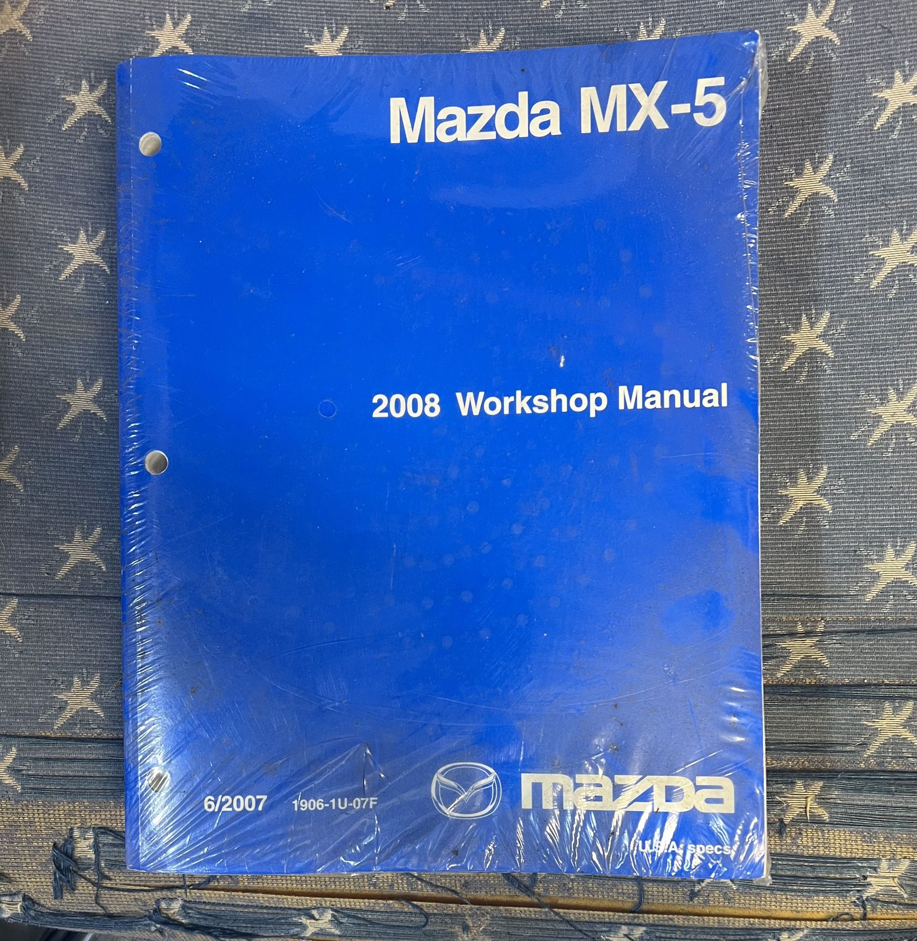 Workshop Manual And Wiring Diagram For 2008 Mazda MX-5