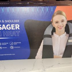 Shiatsu Neck And Shoulder Massager With Heat Belt