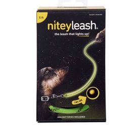 NiteyLeash light up dog leash