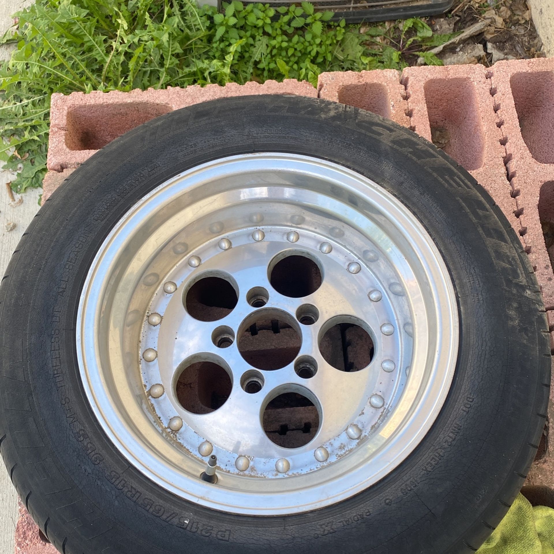 Only 2 Eagle Alloy 540 15X8 Wheels-$40