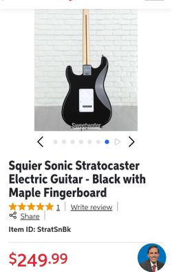 Squier Stratocoaster Guitar