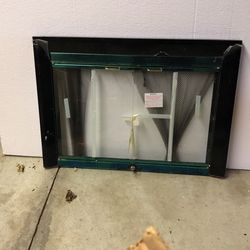 Stratford Glass Fire screen 