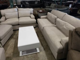 New 2pc set sofa and loveseat tax included