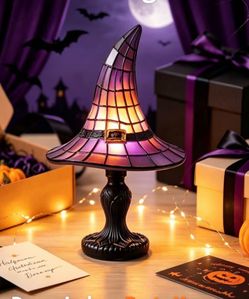 Halloween Witch Hat Lamps $20 EACH