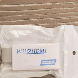HDMI Adapter For Nintendo Wii Brand New 