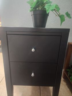 Black Nightstand