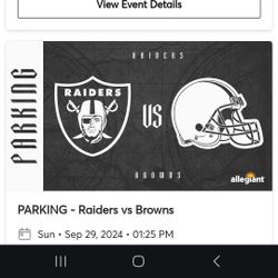 RAIDERS PARKING ALLEGIANT STADIUM