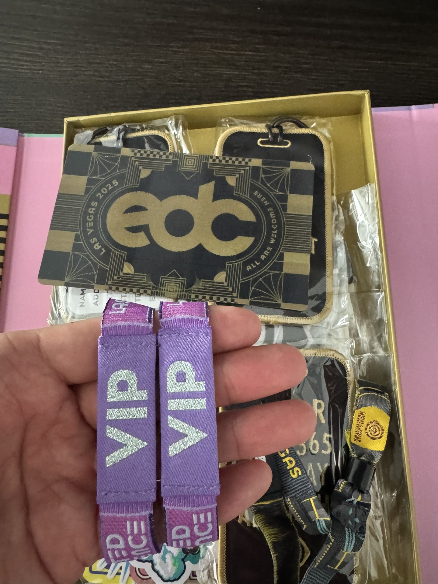 EDC VIP Wristbands Summerlin Local Pickup