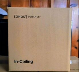 Sonos 6.5" In Ceiling Speakers (1x Pair) Architecture Brand New Sealed Warranty Included regular retails for $729