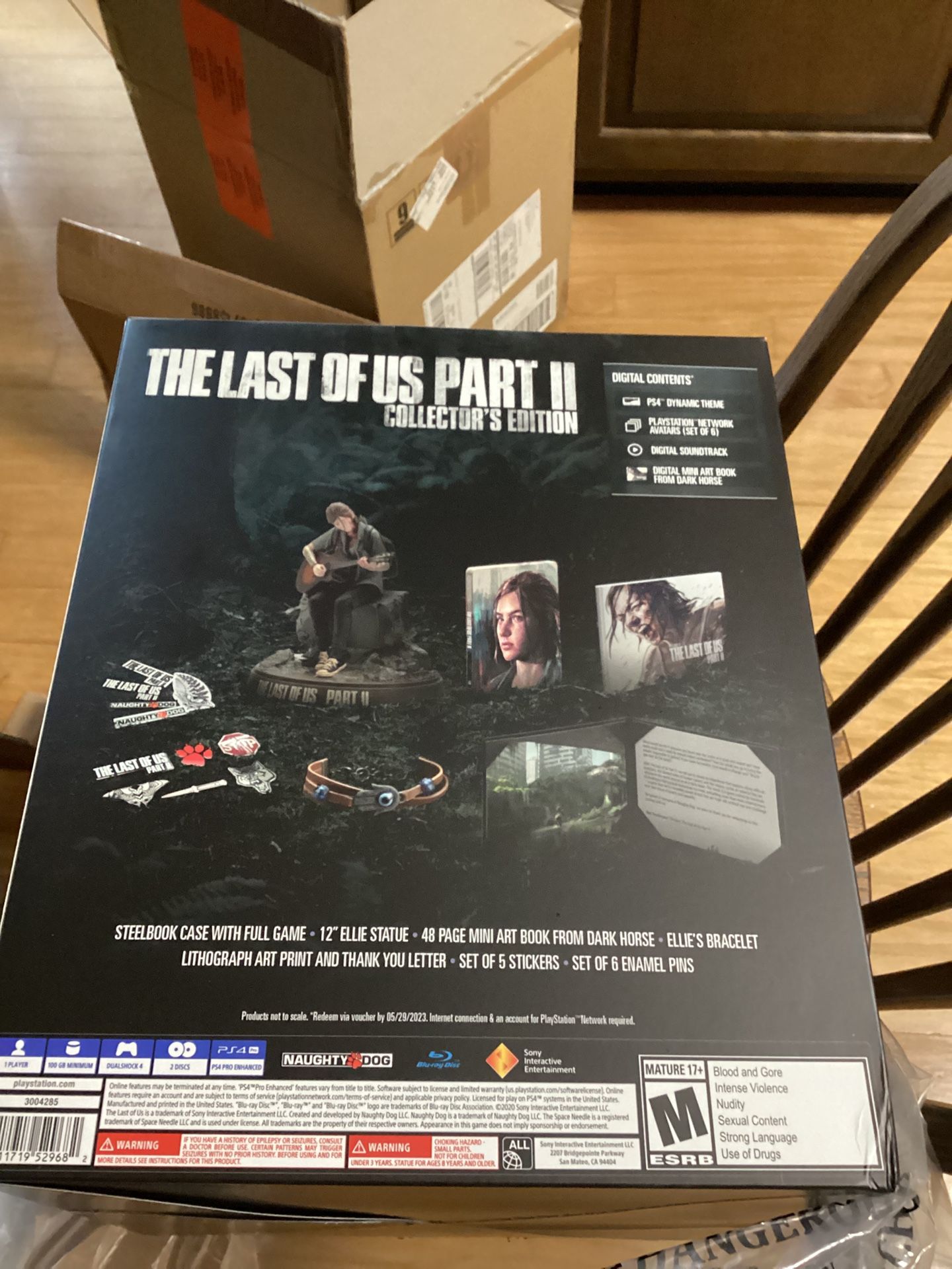 PS4 Last Of Us Part II/plus Newer Game