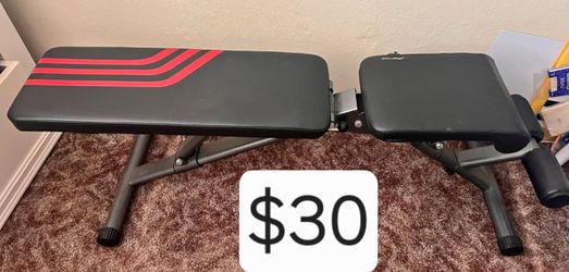 Space Saving Compact Adjustable Weight Workout Bench Foldable Home Gym