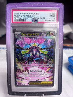 Mega Zygarde EX PSA 9 Special Illustration Rare