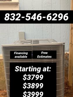 Leading Brand 14 Seer Air Conditioning And Heating Systems Installed
