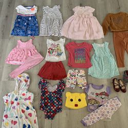 4T Girls Clothing Lot (19 Pieces)