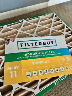 Filterbuy 20x25x4 merv 11