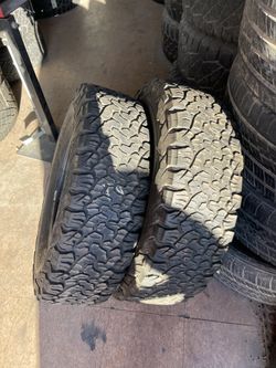 2 Used Tires 245/75/17