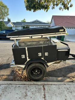 Tuff Stuff Overlander Base Camp 4x4 Trailer With Roof Top Tent