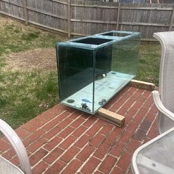 120 gallon Aquarium, stand and canopy - $300