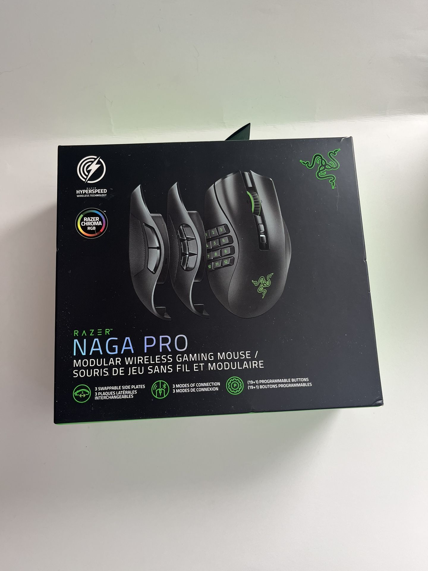 Razer Naga Pro wireless gaming mouse
