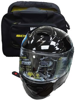 Scorpion Exo-gt3000 Black Helmet