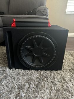 Kicker CVX Competition 12inch Speaker 3500 Watts Crunch Amp