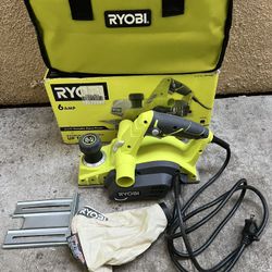 RYOBI 6 Amp Corded 3-1/4 in. Hand Planer with Dust Bag