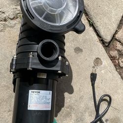 VEVOR HBP750II swimming pool and hot tub pump motor.