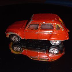 Red Corgi Car