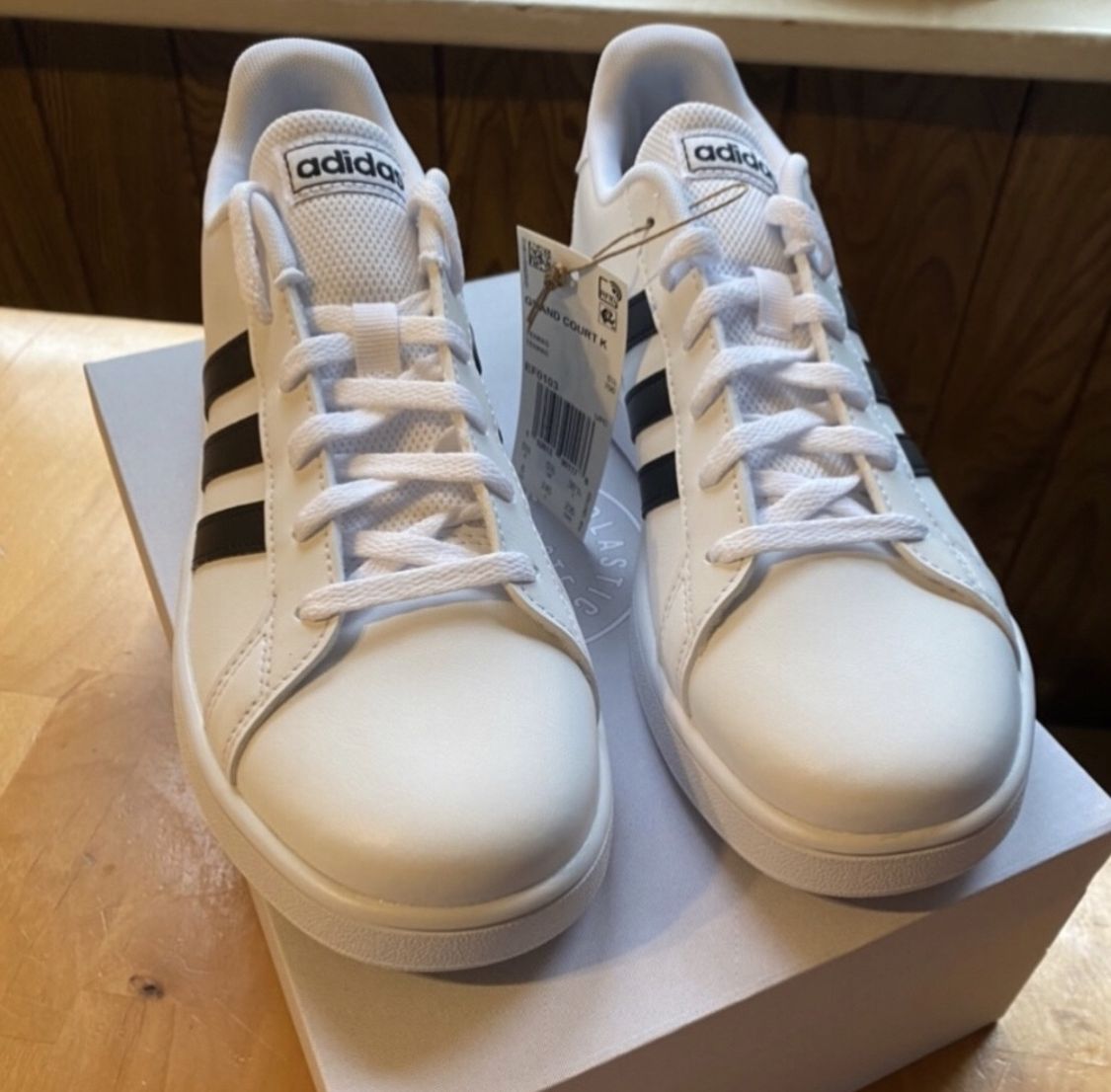 Adidas Grand Court K Shoes Youth 6.5/women 8.5 NEW