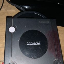 Nintendo GameCube With Controller And Wires