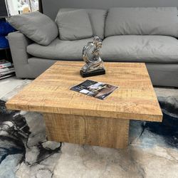 Square Modern Coffee Table 35” X 35”