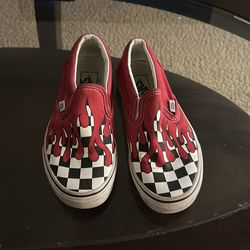 Checkered Vans