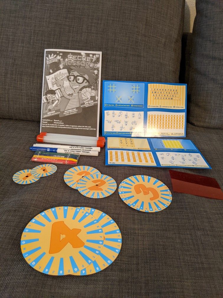 Kid's Secret Message Set!