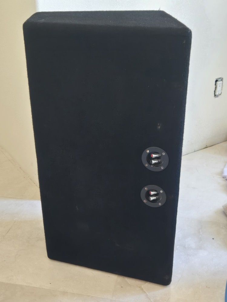 Dual 12 In Subwoofer Enclosure
