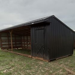 PREOWNED 12x30 Run-in Shed With Tackroom FOR SALE