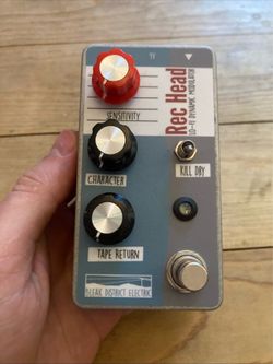Rec Head LoFi Dynamic Modulator Tape Sim Guitar Pedal (by Bleak Distric Electric)