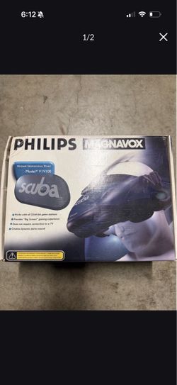 Philips Magnavox Scuba Virtual Immersion Visor VIV100AT99