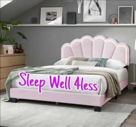 NEW FULL BED FRAME AND MATTRESS