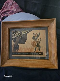 Framed Vintage Poster