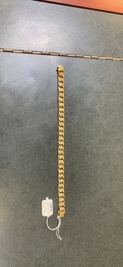 14k Cuban Link Bracelet 