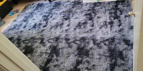 8ft x 10ft Gray Shag Area Rug