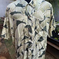 PreOwned Pataloha Patagonia Men’s L Hawaiian Shirt Organic Cotton
