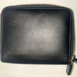 NOT SOLD! STILL AVAILABLE BLACK LEATHER WALLET By “Hobo International”.