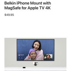 iPhone Mount With MagSafe For Apple TV Brand New 